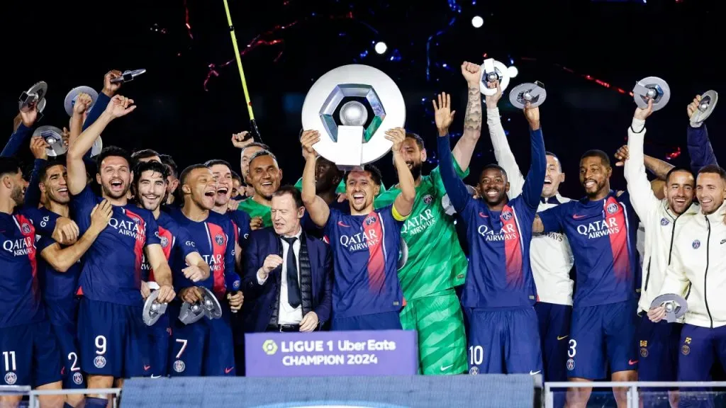 PSG, multicampeón en Francia, pero sin Mbappé para 2025 (IMAGO / Sports Press Photo).