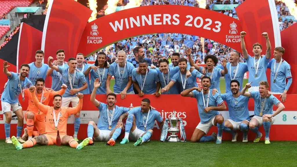 El Manchester City ya venció al United en la final de la edición pasada de la FA Cup.