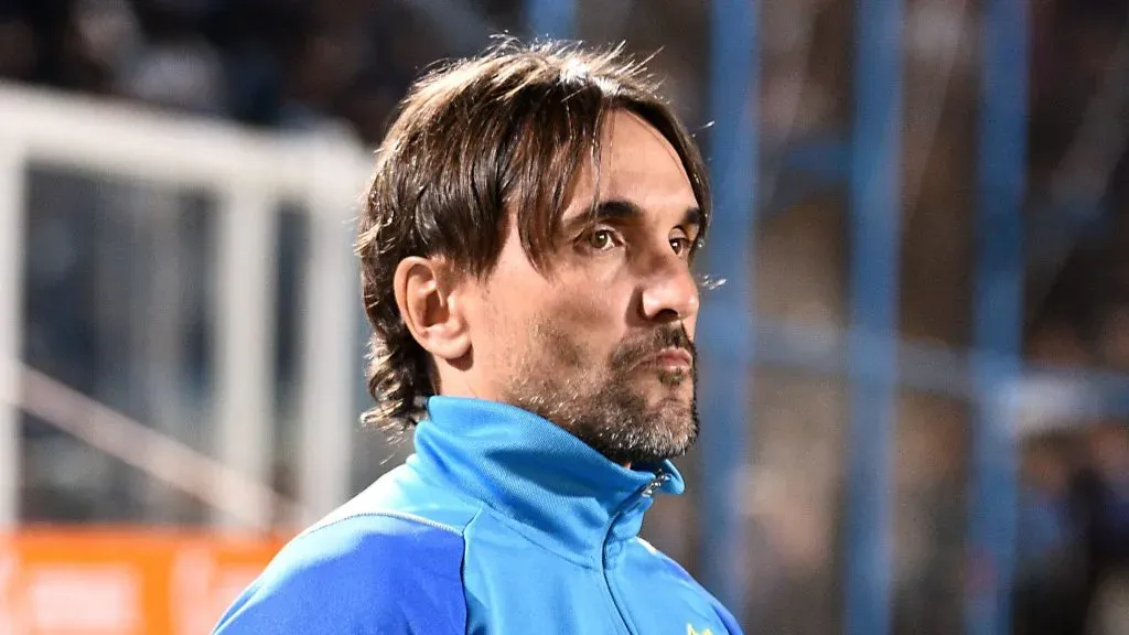 Diego Martínez, el entrenador de Boca.
