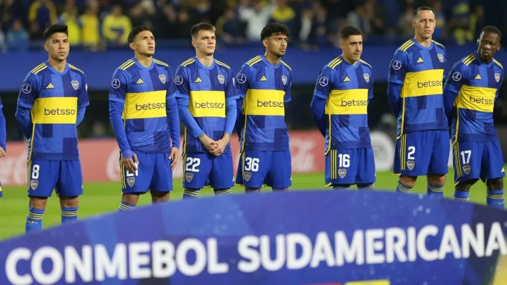 Boca en la Copa Sudamericana. (Foto: Getty Images)