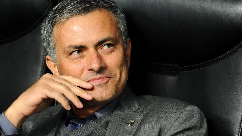 José Mourinho como DT del Real Madrid