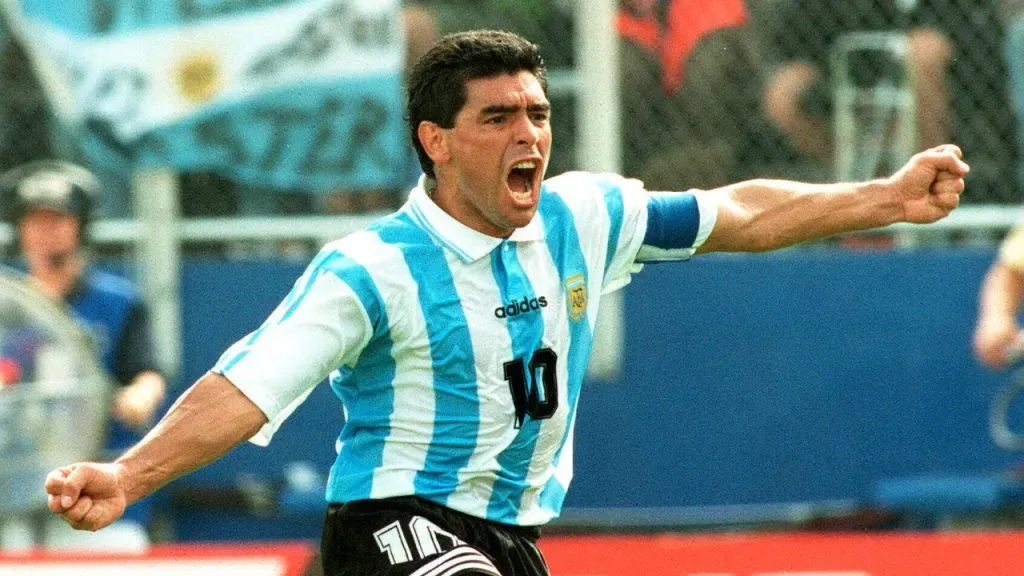 Diego Maradona, en el Mundial 1994 (IMAGO / Bildbyran).