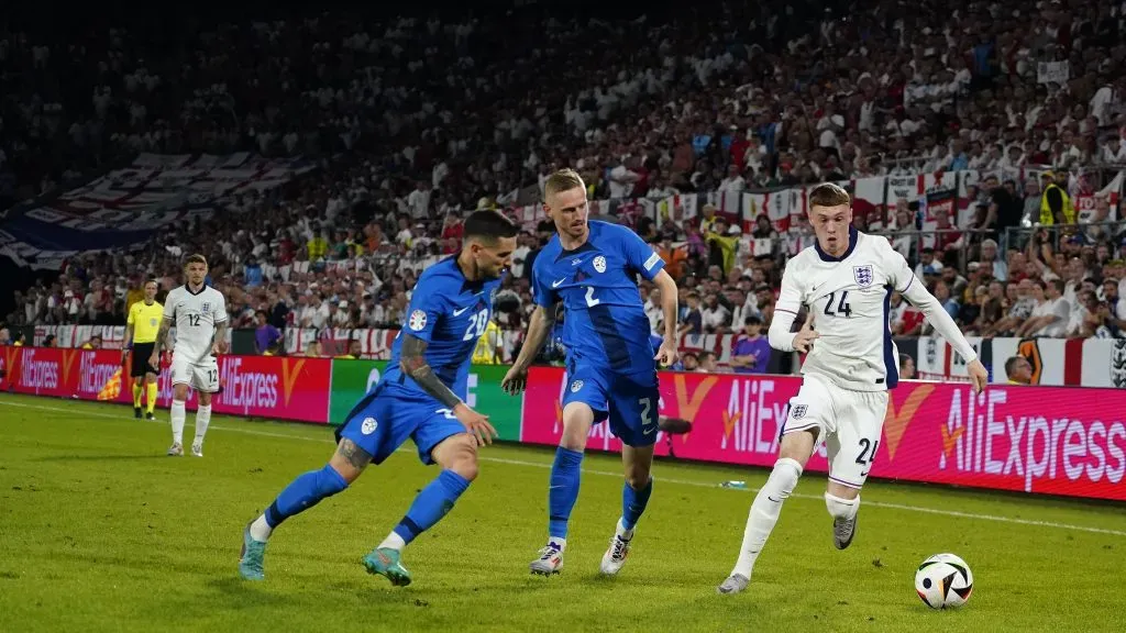 Cole Palmer jugó 20 minutos en la Eurocopa 2024, fueron ante Eslovenia. (Foto: IMAGO).