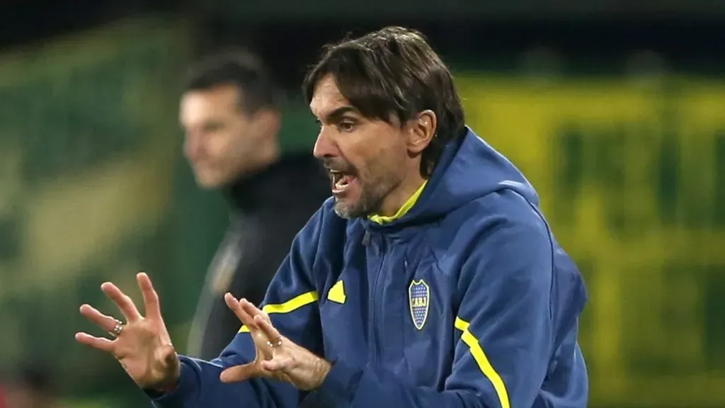 Diego Martínez, el entrenador de Boca. (Foto: Getty Images)