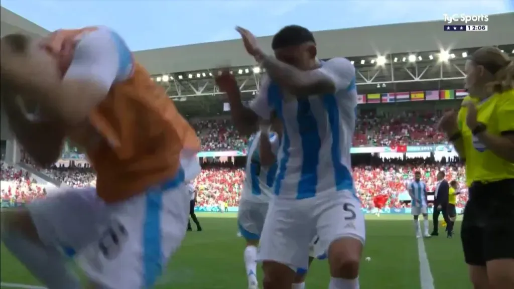 Argentina fue victima de inseguridad dentro del estadio en el partido contra Marruecos.