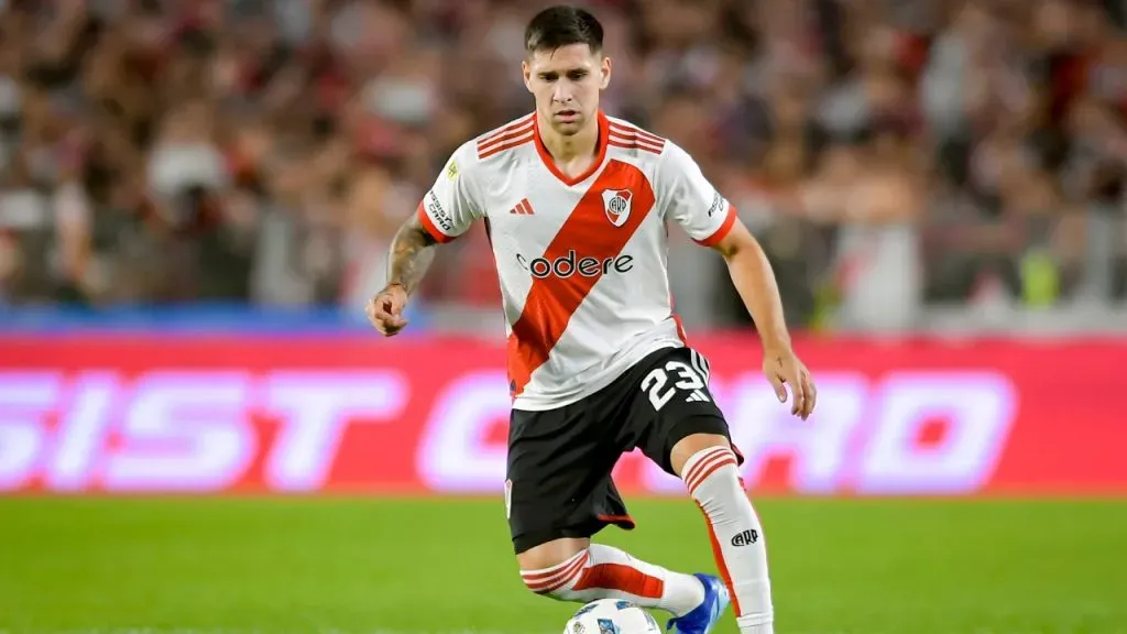 Rodrigo Villagra, mediocampista de River que llegó desde Talleres a principios de año (Foto: Getty Images).