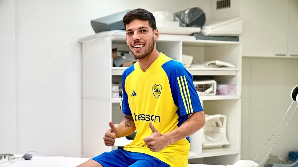 Agustín Martegani debutará en el Xeneize. (Foto: Prensa Boca)