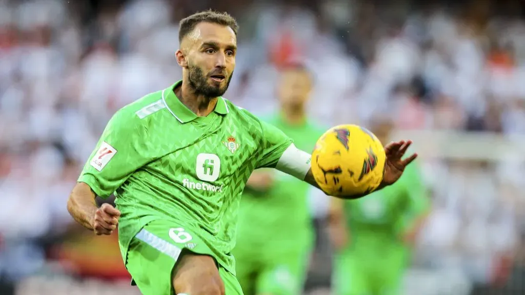 Germán Pezzella en Real Betis.