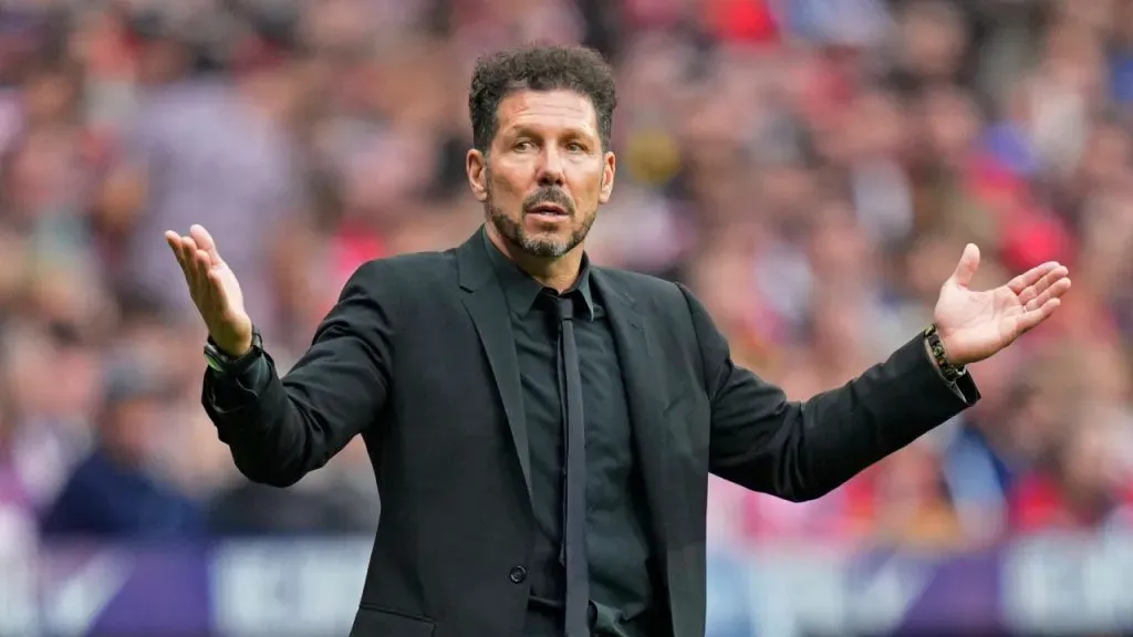 Diego Pablo Simeone, entrenador del Atlético de Madrid (IMAGO / Pressinphoto).