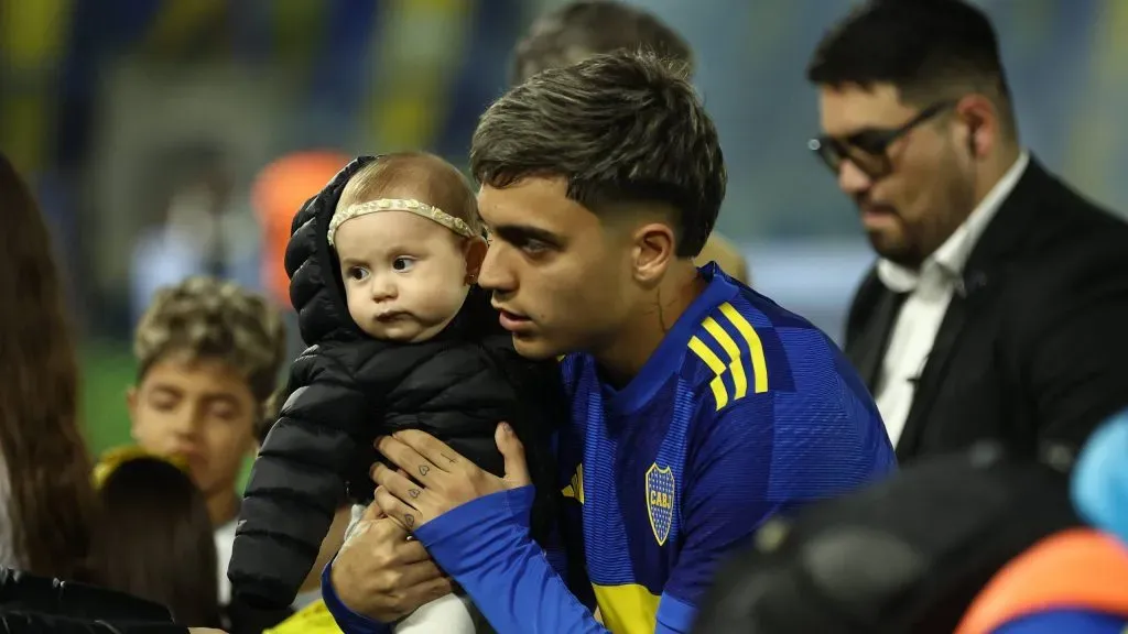 El Changuito Zeballos en su regreso a la titularidad con Boca.