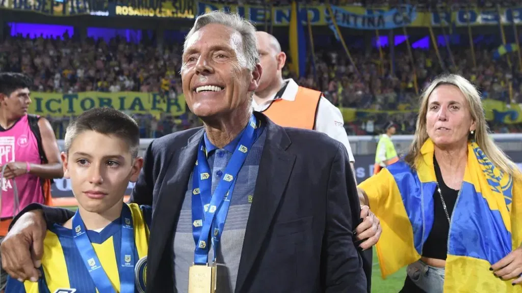 Russo, campeón de la Copa de la Liga 2023 con Central (Joaquín Camiletti/Getty Images).