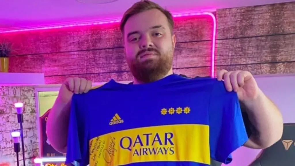 El “Streamer” confesó su amor por Boca.