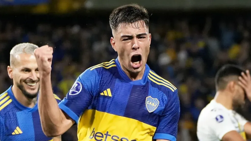 Aaron Anselmino recibió un incremento salarial en su contrato. (Foto: Prensa Boca)