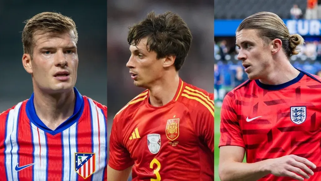 Sörloth, Le Normand y Gallagher, los fichajes que se suman a Julián Álvarez en el Atleti (Getty Images – IMAGO / PA Images – IMAGO / SOPA Images).