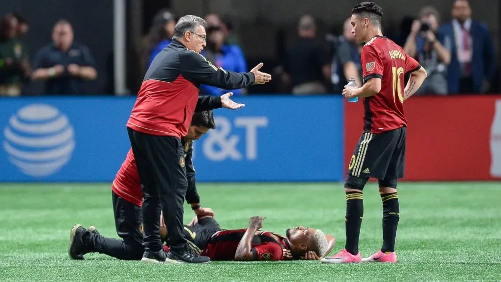 Miguel Almirón y Tata Martino en sus tiempos por la MLS: IMAGO