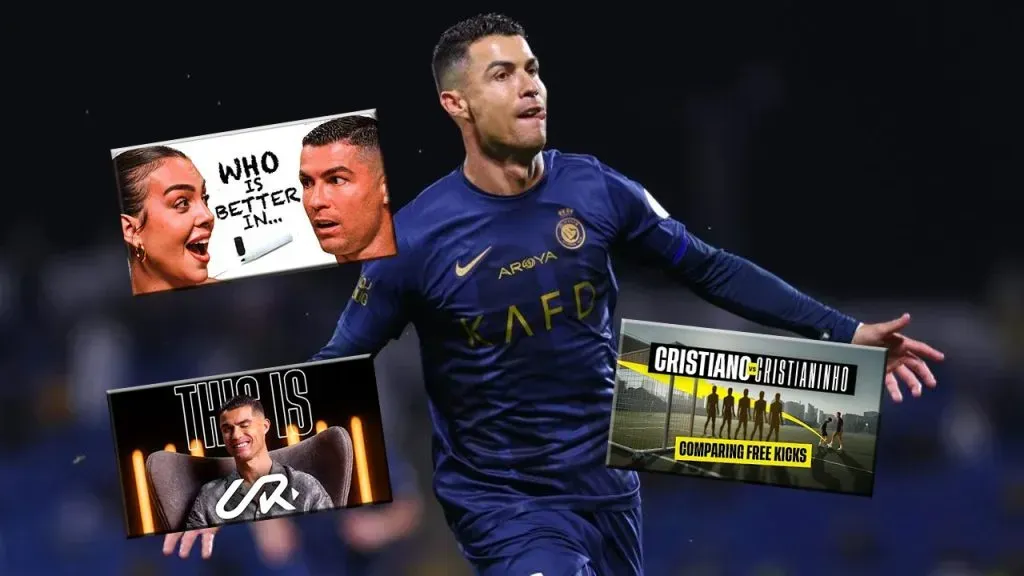 Cristiano Ronaldo inició su propio canal de YouTube, un nuevo proyecto en su vida.