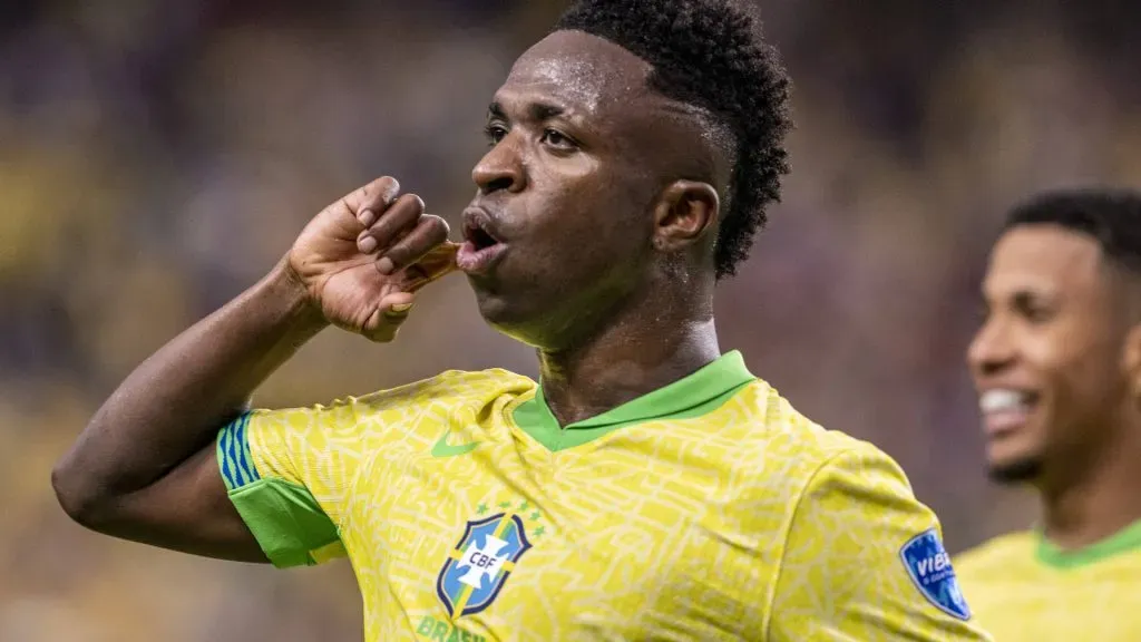Vinícius Jr. con Brasil en la Copa América 2024