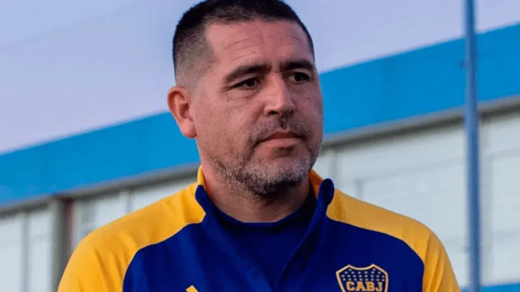 Riquelme, presidente de Boca.