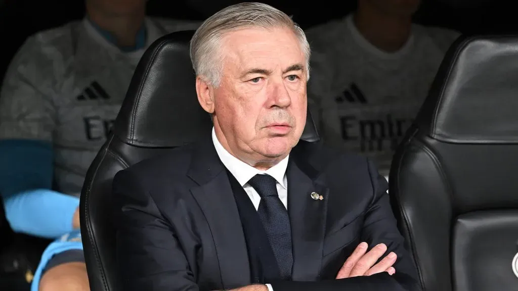 Carlo Ancelotti entrenador del Real Madrid