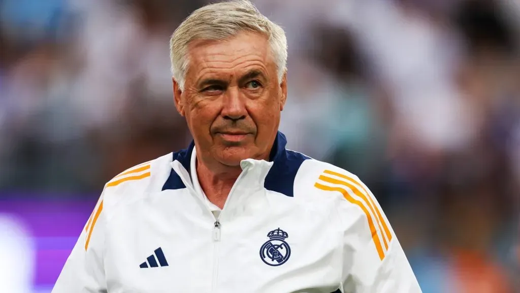 Carlo Ancelotti entrenador del Real Madrid