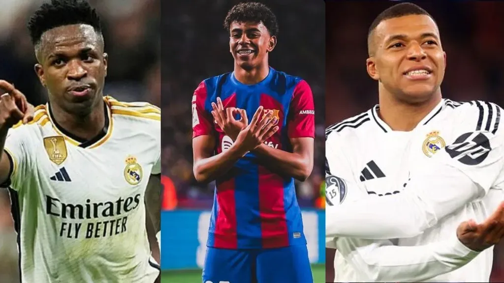 Yamal, Vinícius y Mbappé, las elecciones de Messi en The Best 2024.