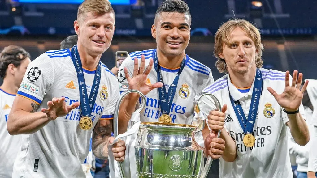 Casemiro, Kroos y Modric dominaron Euroap durante varios años.