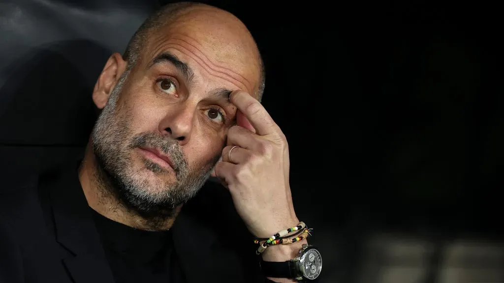 Pep Guardiola, entrenador del Manchester City