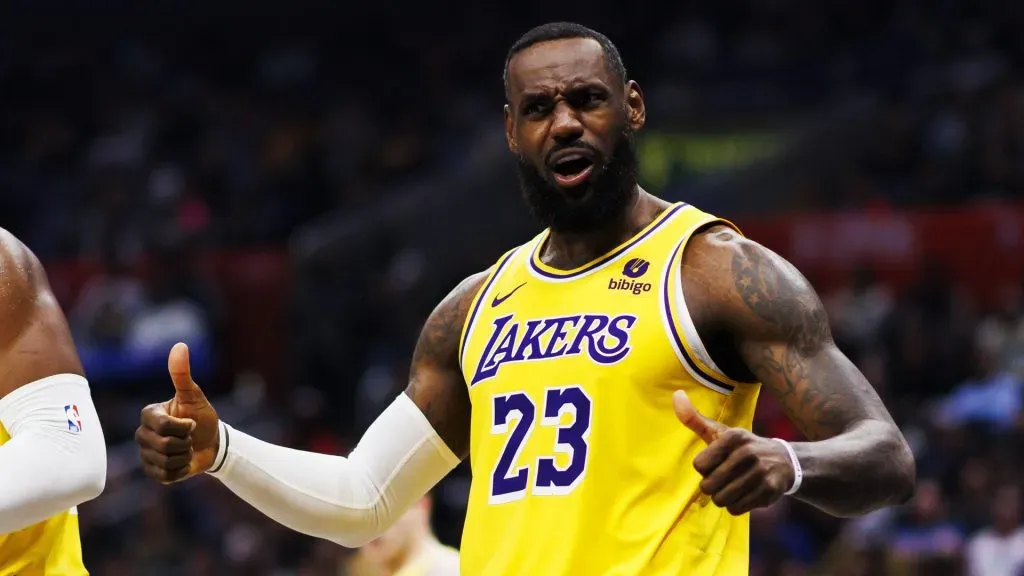 LeBron James en la NBA con Los Angeles Lakers