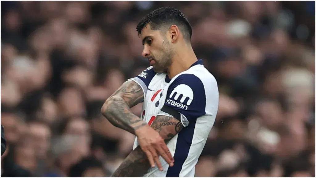 Cuti Romero en Tottenham.