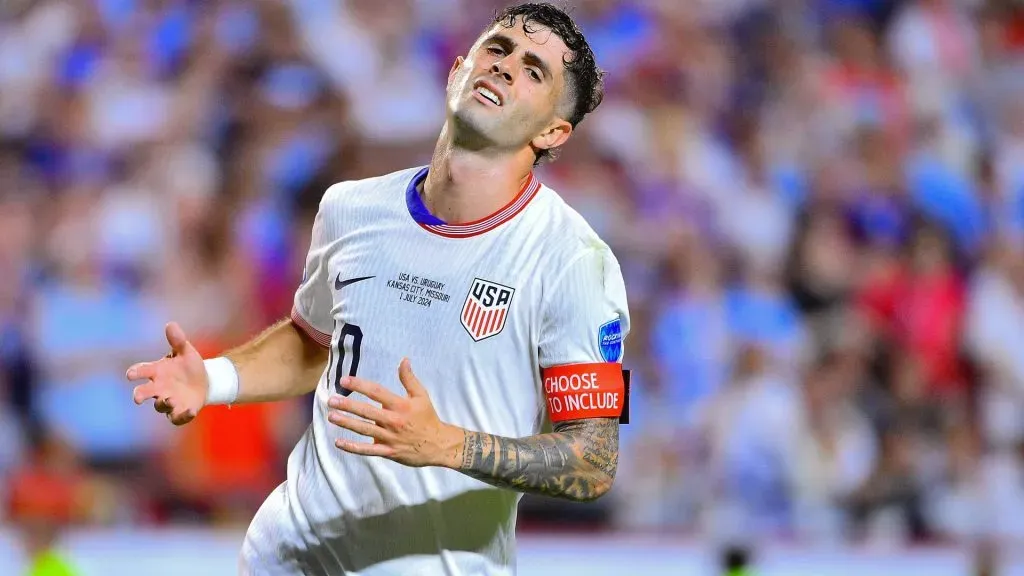 Christian Pulisic de Estados Unidos, anfitrión del Mundial 2026