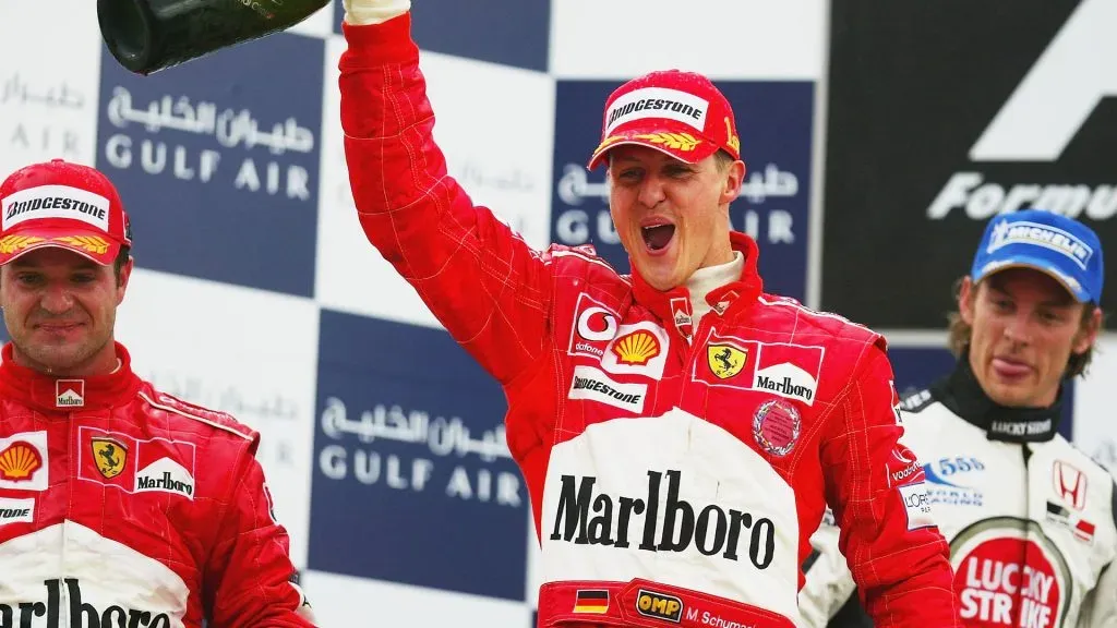 Michael Schumacher con Ferrari