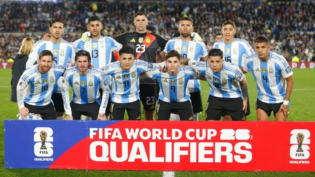 La Selección Argentina, con varios nombres al límite con las amarillas (Getty).