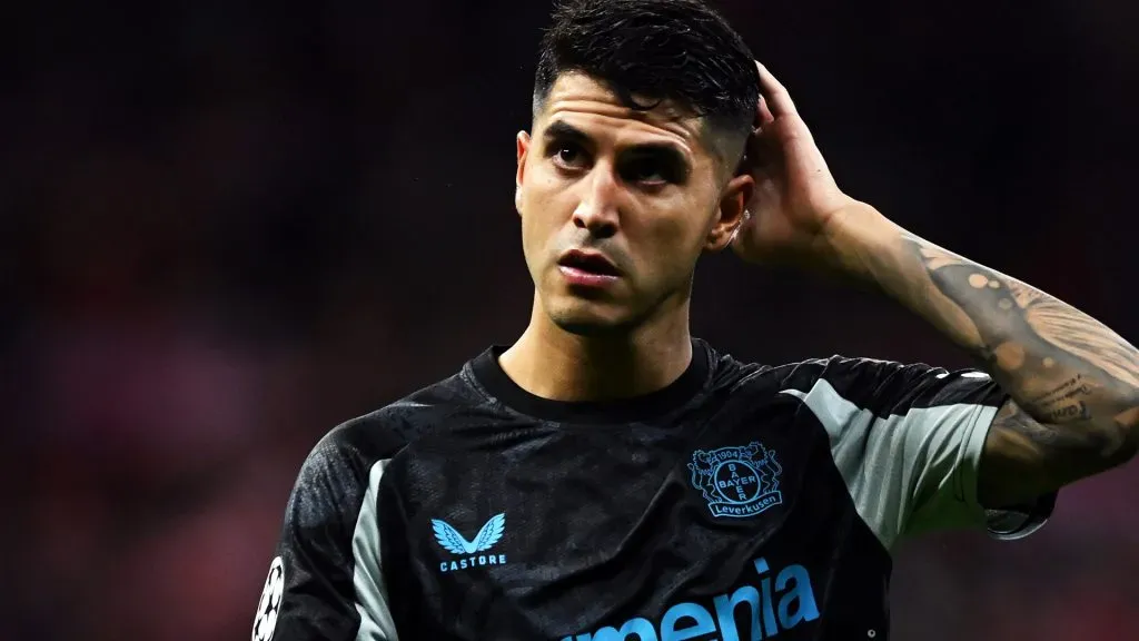 Exequiel Palacios con el Bayer Leverkusen