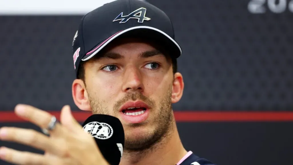 Pierre Gasly, que renovó hasta 2028, reconoció apoyarse en configuraciones de Colapinto en algunos Grandes Premios. (Getty)