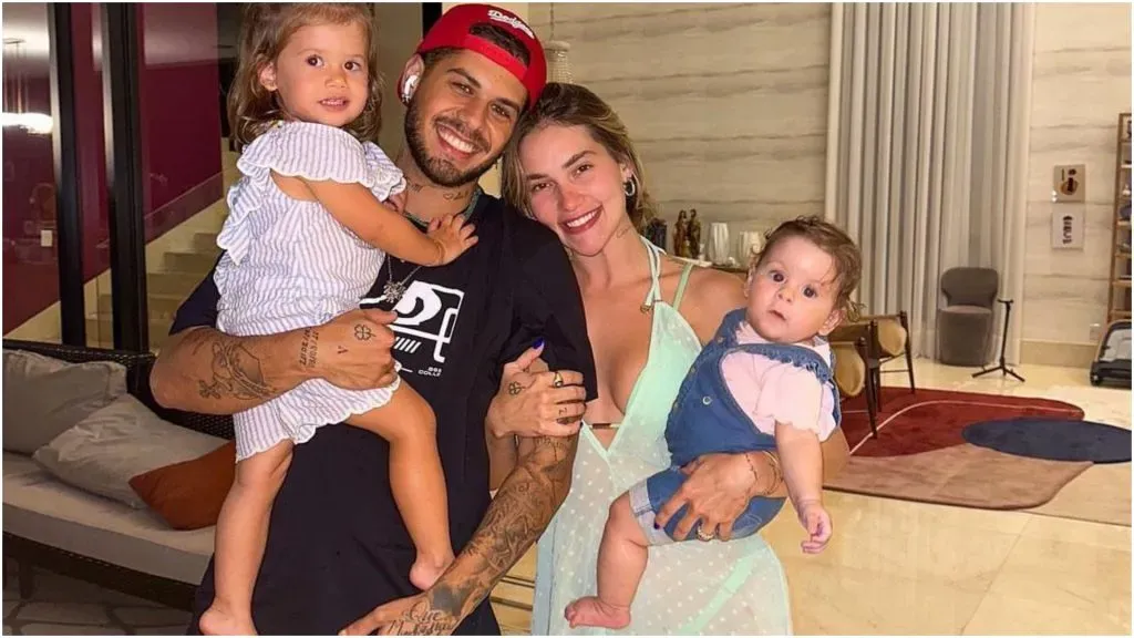 Virgínia Fonseca, Zé Felipe e as duas filhas do casal – Foto: Instagram @virginia