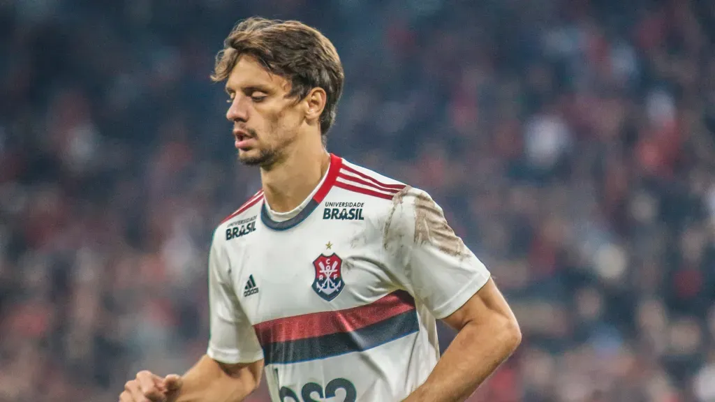 Rodrigo Caio, jogador do Flamengo. Gabriel Machado/AGIF