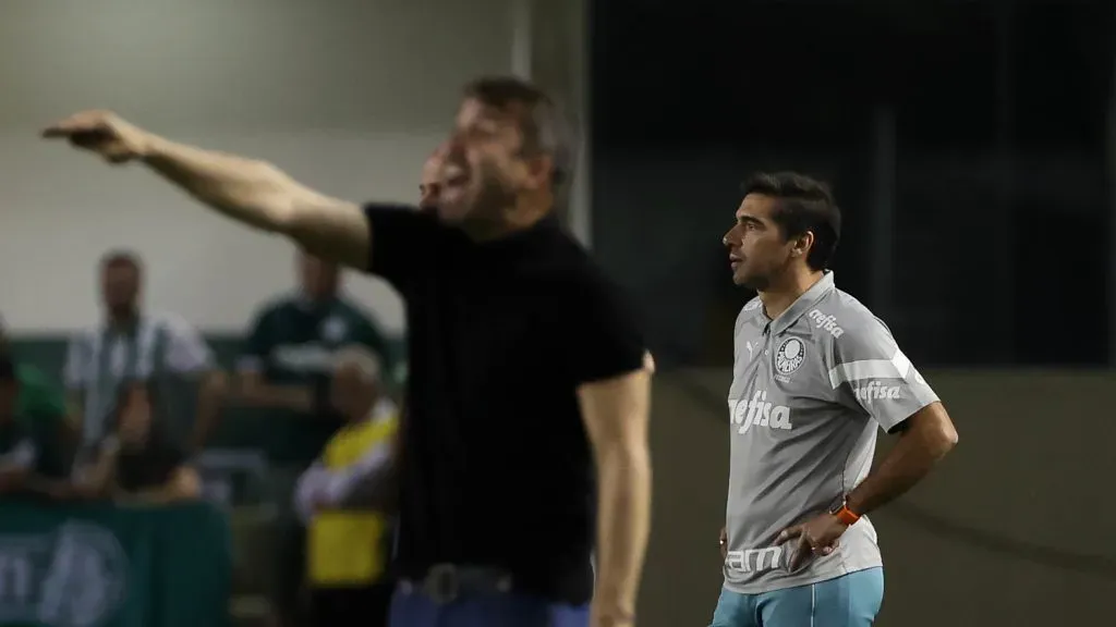 Abel Ferreira rasgou elogios a Renato na reta final do Campeonato Brasileiro – Foto: Cesar Greco/Palmeiras/by Canon