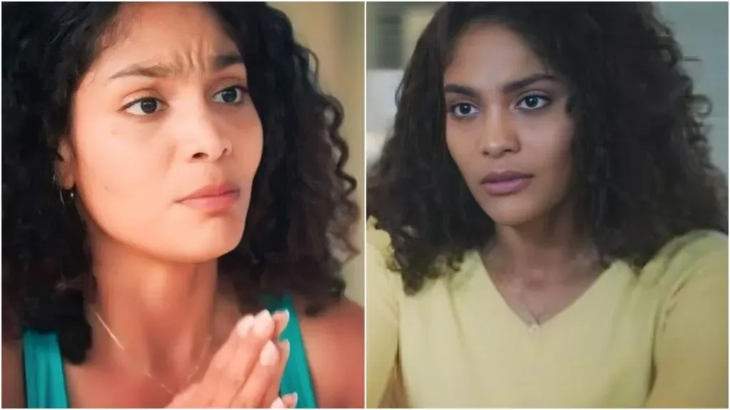 Aline. Fotos: Reprodução/Globo