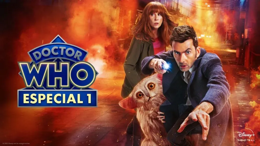 Banner do especial de Doctor Who no Disney+ | Reprodução/Disney+