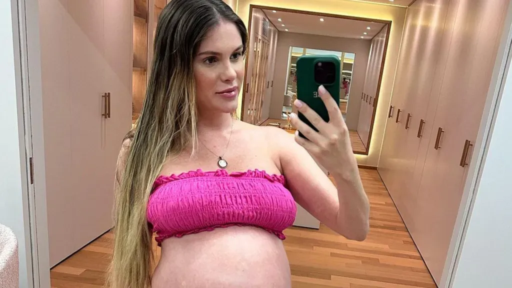 Bárbara Evans atualiza fãs sobre gravidez. Reprodução: Instagram/Bárbara Evans