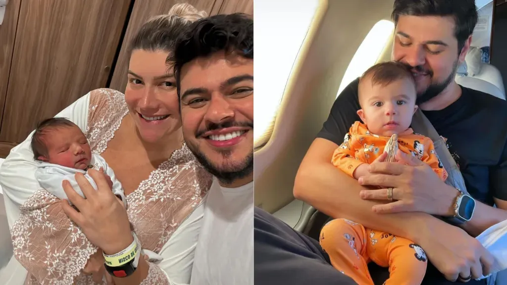 Filho de Cristiano, da dupla com Zé Neto, tem estado de saúde atualizado pela equipe de cantor. Foto: Reprodução/Instagram
