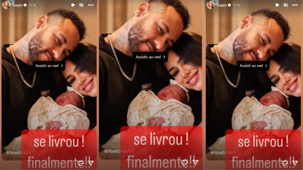 Luana Piovani opina sobre fim de relacionamento de Neymar e Bruna. Reprodução/Instagram