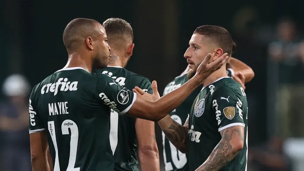 Zé Rafael e Mayke em ação pelo Palmeiras. Foto: César Greco- Palmeiras