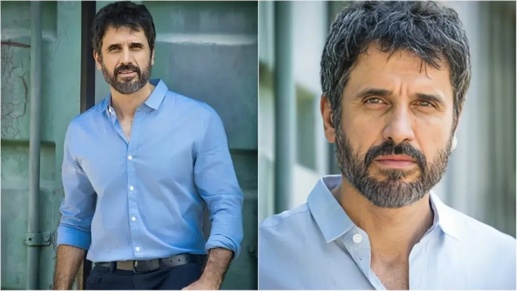 Dirceu (esquerda e direita). Fotos: Divulgação Globo