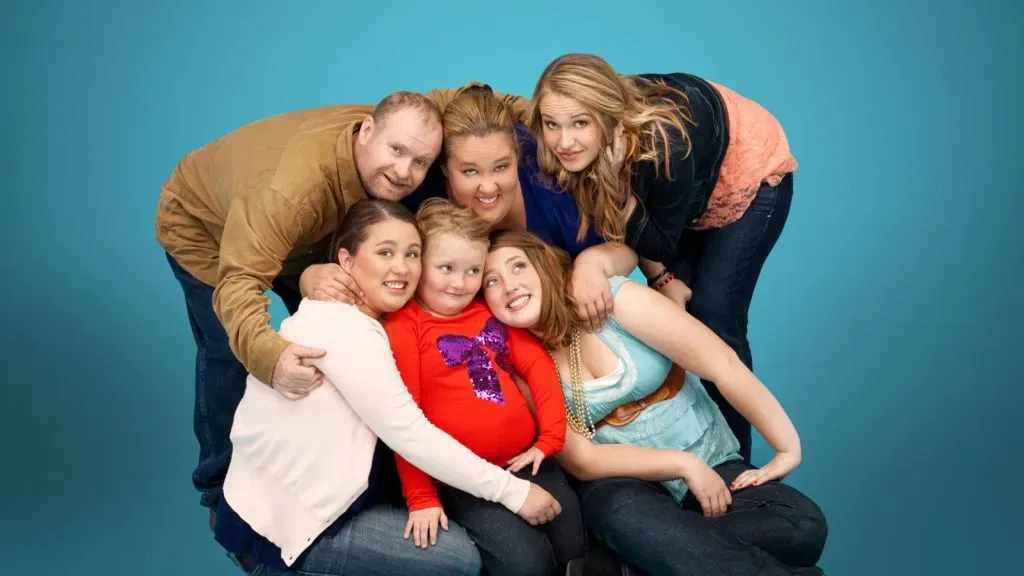 A família de Anna Cardwell no reality ‘Chegou Honey Boo Boo!’, produzido nos anos 2010 – Foto: Discovery +