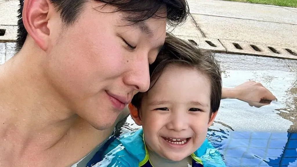 Pyong Lee fala sobre relação com o filho. Reprodução: Instagram/Pyong Lee