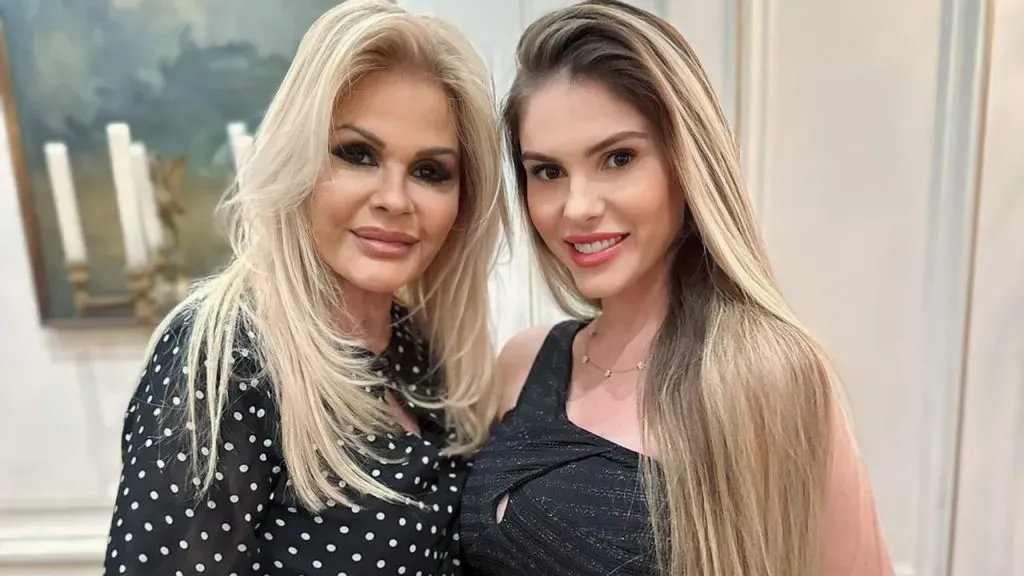 Monique e sua filha, Bárbara Evans – Foto: Instagram Monique Evans