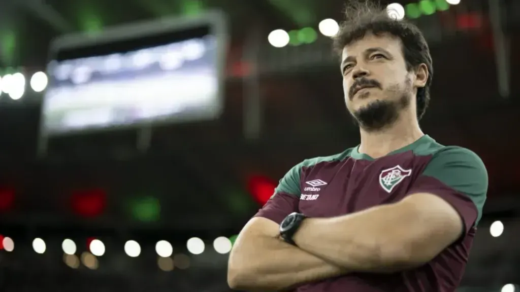 Foto: Jorge Rodrigues/AGIF – Fernando Diniz, técnico do Fluminense
