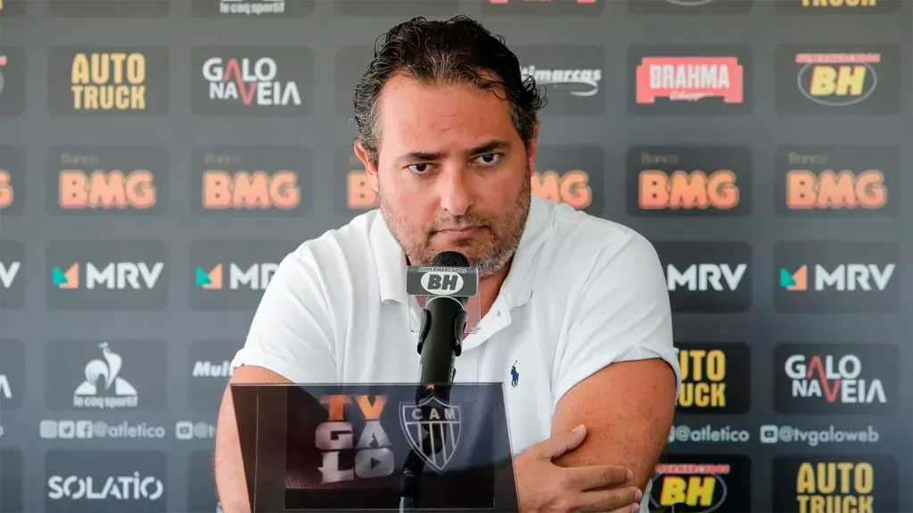 Alexandre Mattos em sua passagem pelo Atlético-MG – Foto: Divulgação/Atlético-MG