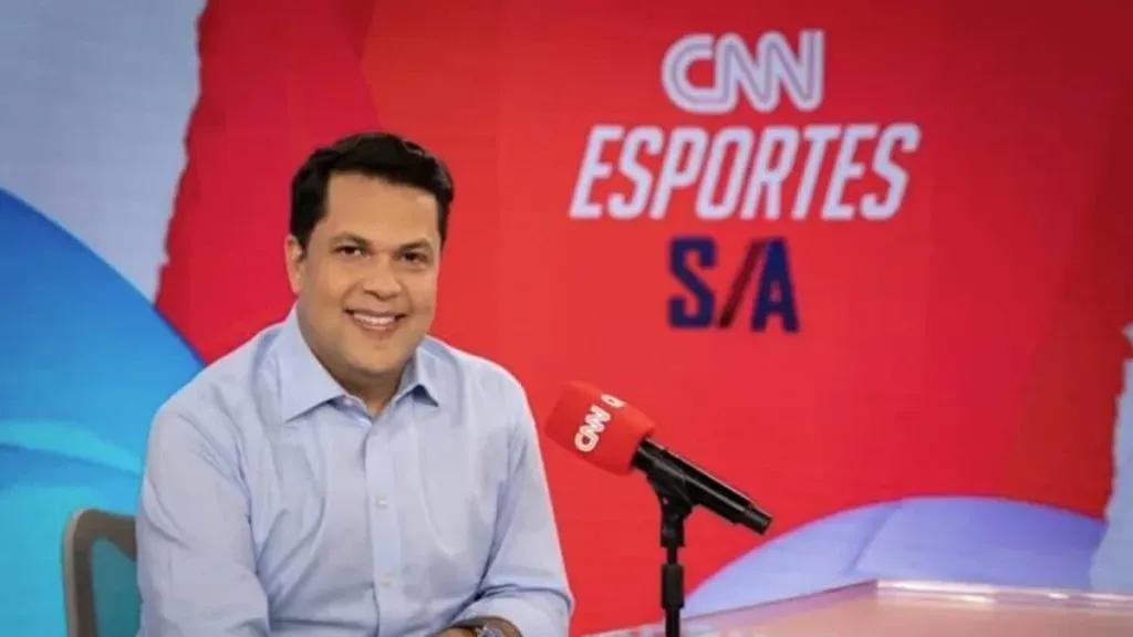 Vice-presidente da Rádio Itatiaia e apresentador da Rádio CNN Brasil, João Vítor Xavier – Foto: Reprodução CNN
